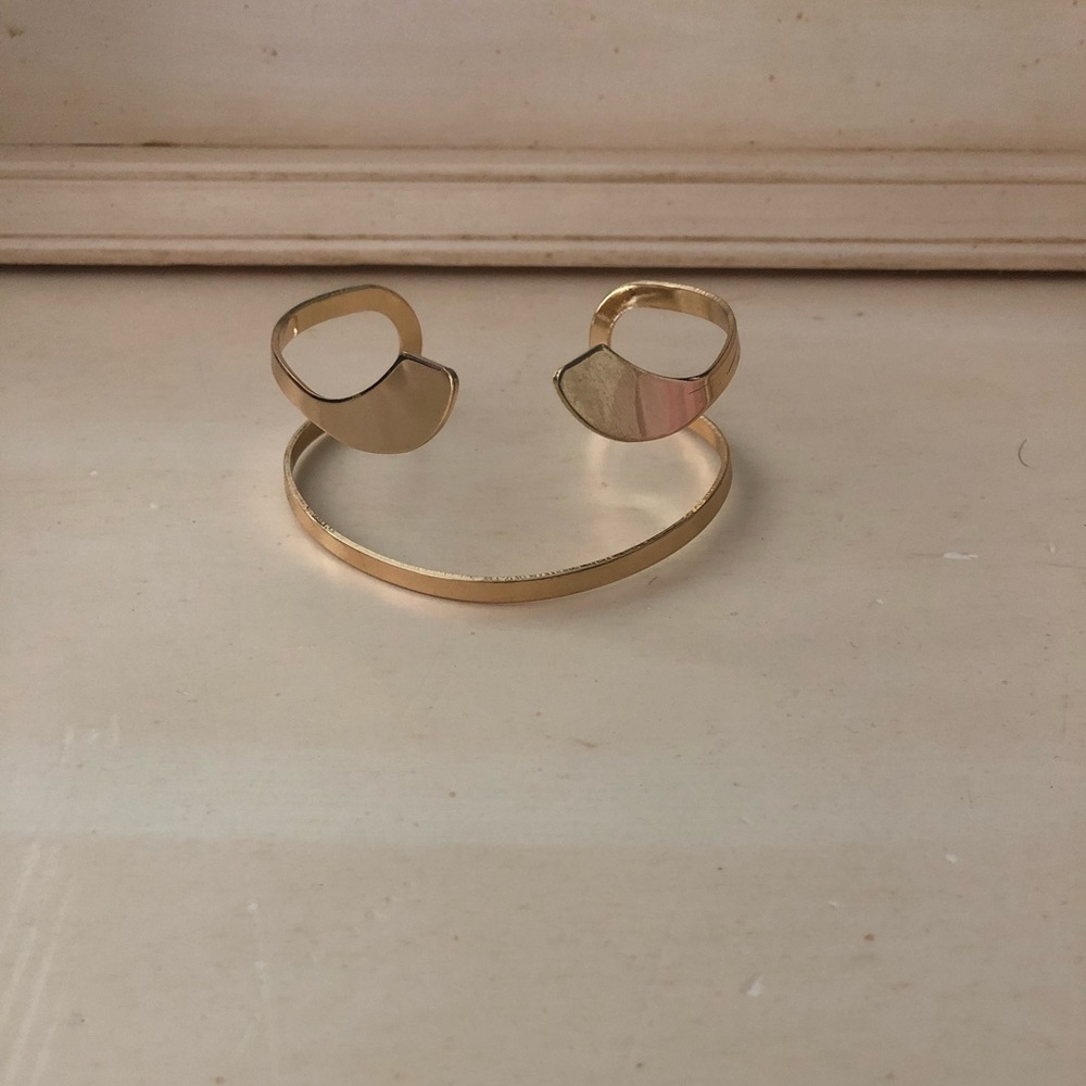 Gold arm cuff